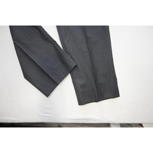 Jos A Bank Wool Gray Striped 2 Piece Suit Pants Jacket Mens Sz 34 x 30 41 R - Picture 7 of 14